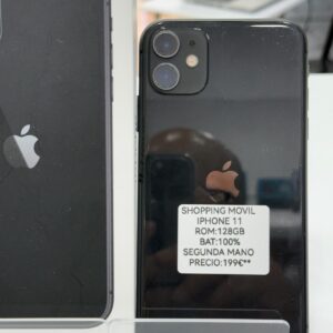 iPhone 11 de 128GB/100% bat factura garantía