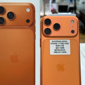 iPhone 17 pro Max de 1TB/100% bat factura garantía