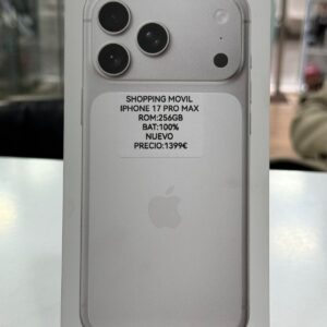 iPhone 17 pro Max de 256GB/nuevo precintado