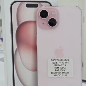 Iphone 15 de 128GB/reacondicionado perfecto estado