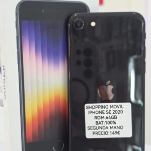 iPhone SE 2020 de 64GB/100% bat factura garantía