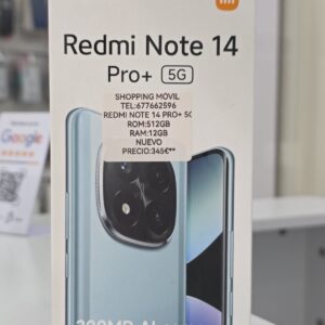 Xiaomi REDMI note 14 pro plus 5GB/512GB/12GB RAM nuevo