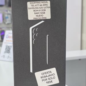 Samsung GALAXY s25 ultra 512GB/12GB RAM nuevo precintado